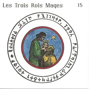 Pentacle Abbé Julio N°15 – Les trois rois mages – Talisman consacré protection & magnétisme
