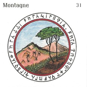 Pentacle Abbé Julio N°31 – La montagne – Talisman consacré protection & magnétisme