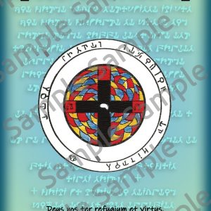 Pentacle Abbé Julio N°34 – La croix – Talisman consacré protection & magnétisme