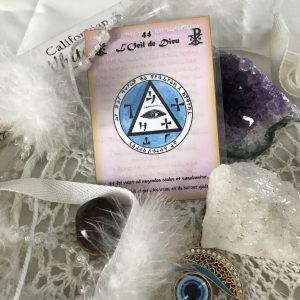 Pentacle Abbé Julio N°44 – L’oeil de Dieu – Talisman consacré protection & magnétisme