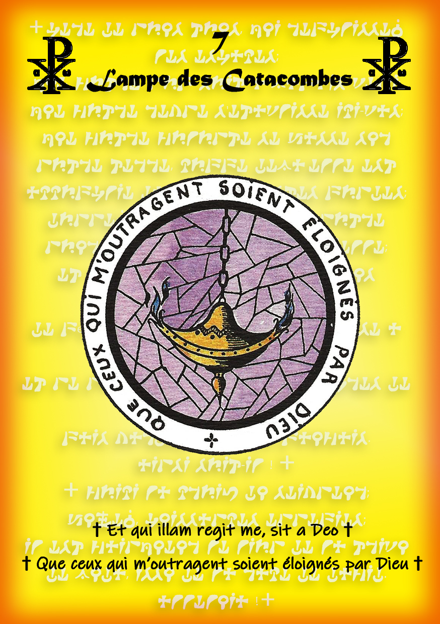 Pentacle de Protection Abbé Julio – N°7 – Lampe de catacombes