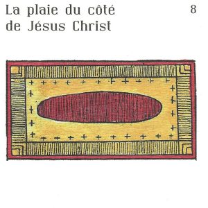 Pentacle Abbé Julio N°8 – La plaie du côté de Jésus-Christ – Talisman consacré protection & magnétisme