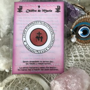 Pentacle Abbé Julio N°9 – Chiffre de Marie – Talisman consacré protection & magnétisme