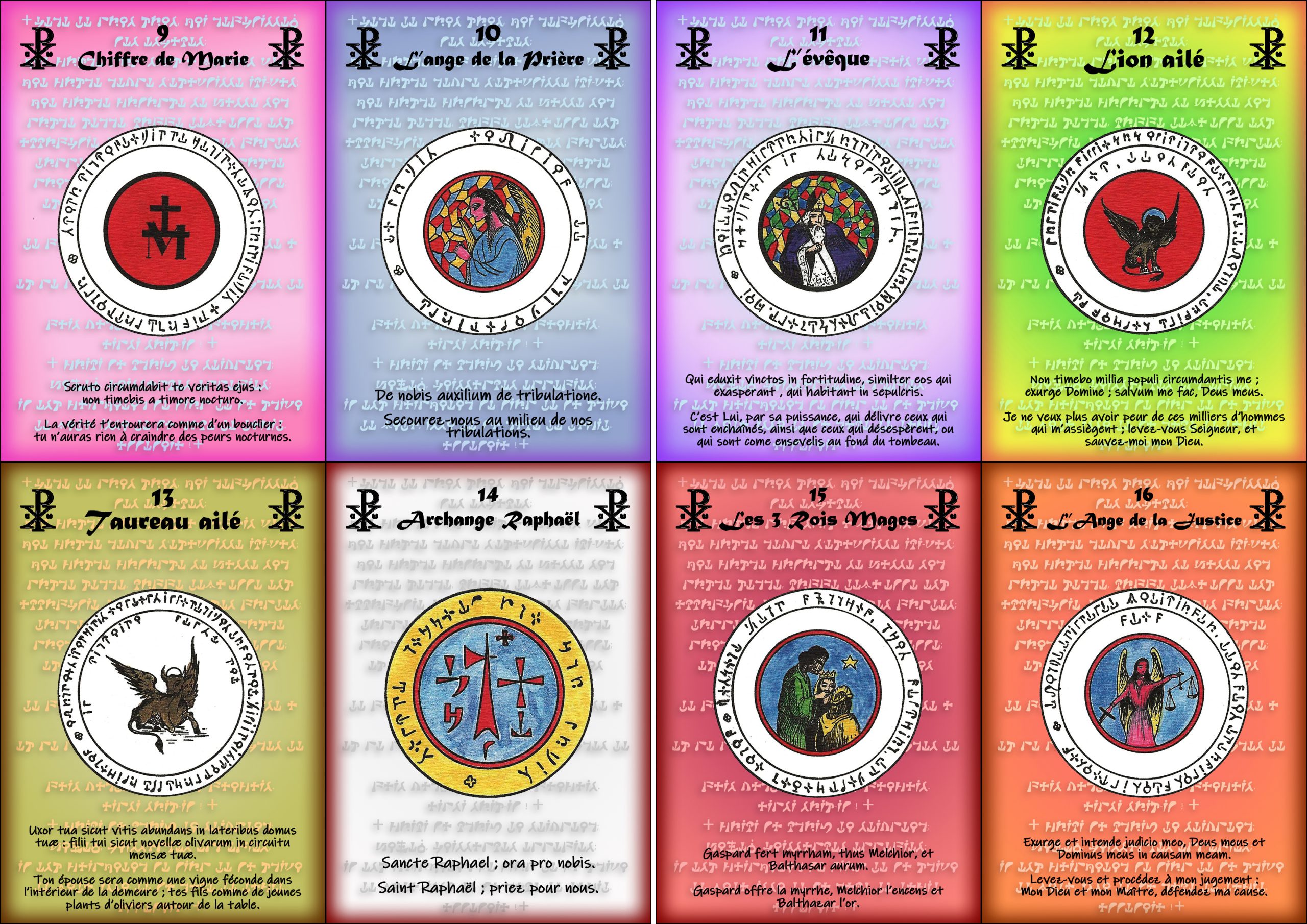 Pentacle Abbé Julio N°2 – Le père Éternel – Talisman consacré protection & magnétisme