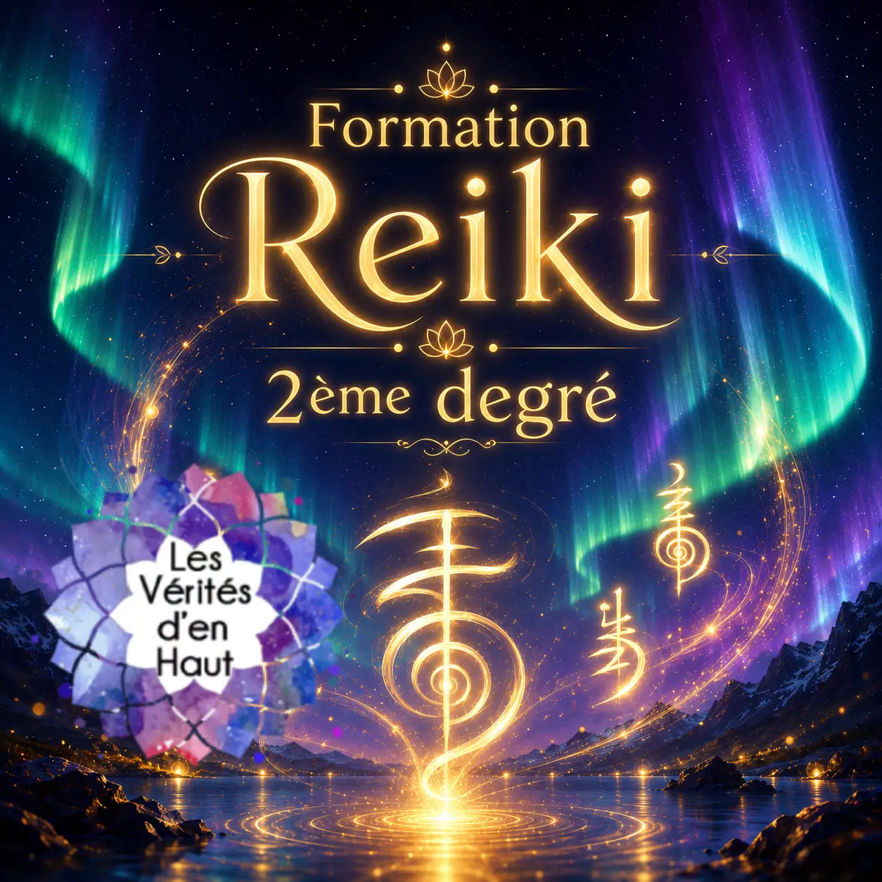 Formation Reiki niveau 2 Clermont-Ferrand - Okuden 3 symboles